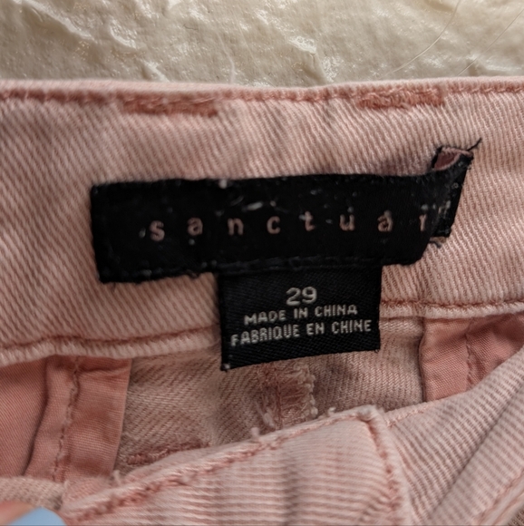 296-Sanctuary Pink Cargo Pants - Picture 2 of 5